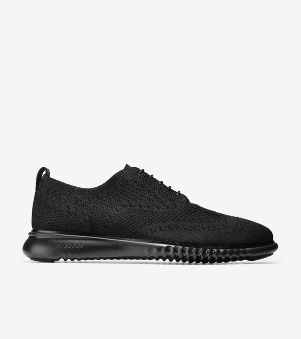 Cole Haan 2.Zerogrand Stitchlite Oxford Black/Black, Men's, Size: 10.5