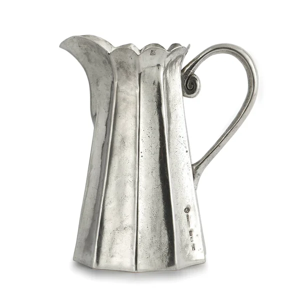 Arte Italica Vintage Tall Scalloped Pitcher