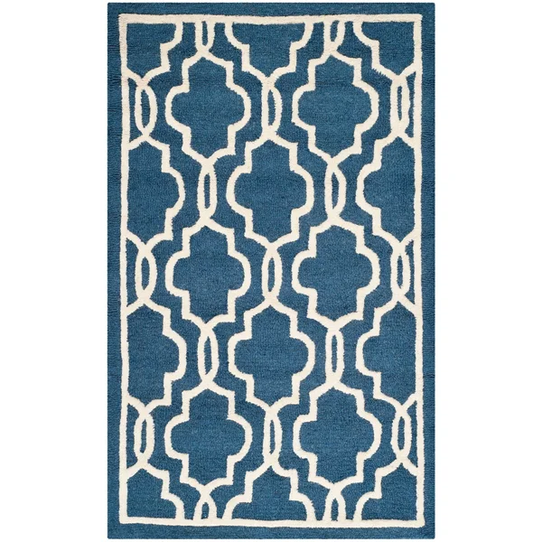 Safavieh Cambridge Dark Brown & Ivory 3& x 5& Rug