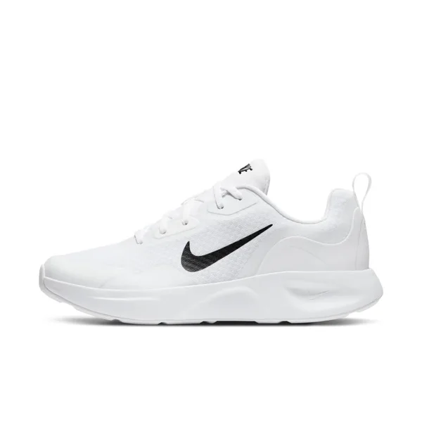Nike Wearallday White/Black Women's Shoes - Size: 5
