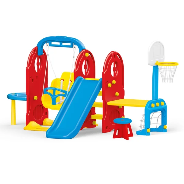 Dolu Toys - 7-in-1 Backyard Playground