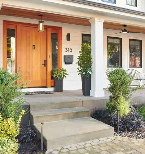 Modern Fiberstone Tapered Planter - Outdoor - Outdoor Decor - Rejuvenation
