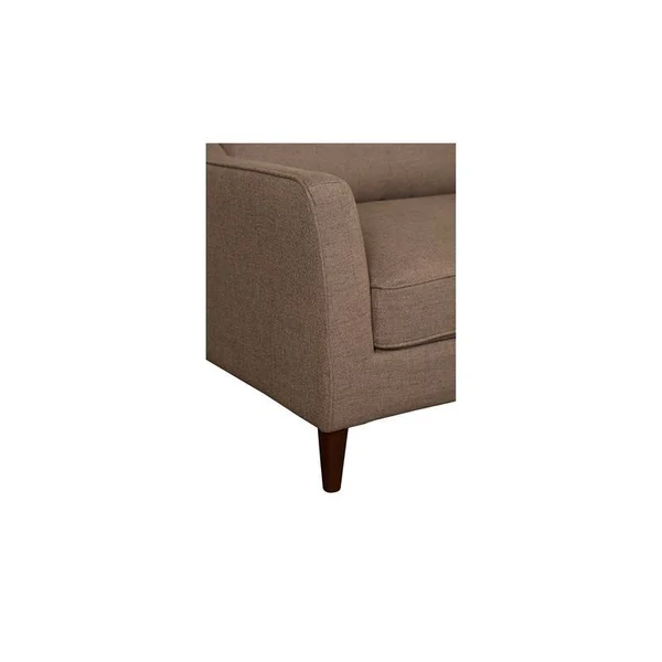 Porter Designs Sitswell Bowen Woven Microfiber Sofa - Gray