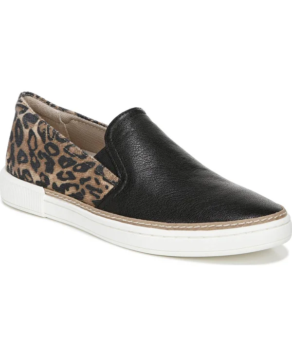 Naturalizer Zola Slip-On Sneaker - Black Cheetah