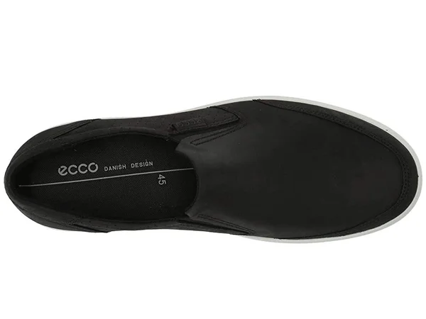 Ecco Men's Soft 7 Slip on Black 41