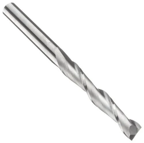Niagara Cutter N85294 Carbide Square Nose End Mill - inch, Uncoated (Bright) Finish, Roughing and Finishing Cut, 30 Degree Helix