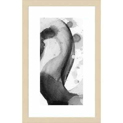 Entranced II by Sharon Chandler - Picture Frame Graphic Art Print on Paper AllModern Format: Brown Framed Paper - Size: 41.12x22
