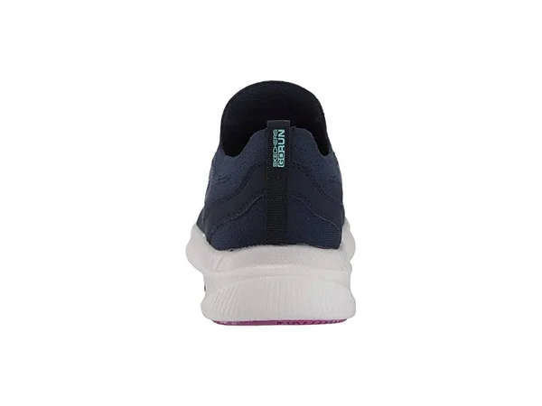 Skechers GOrun Hyper Burst Navy/Aqua 5.5