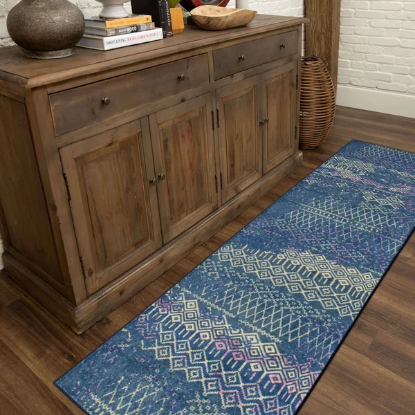 Mohawk Home Prale Grey 4 ft. x 6 ft. Moroccan Area Rug