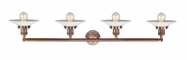 Innovations 215-PC-G1 Polished Chrome Halophane 4 Light Bath Vanity Light