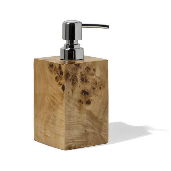 Ladorada Burl Veneer Soap Dispenser