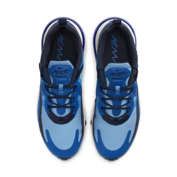 Nike Men's Air Max 270 React Shoes in Blue Size 11