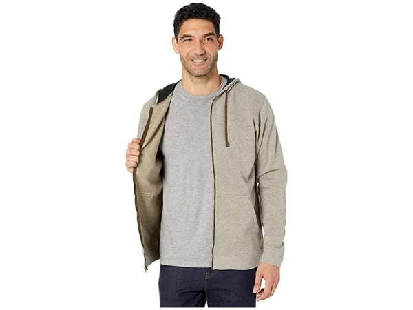 Columbia Men & S Hart Mountain Full Zip Hoodie - Olive Green Heather