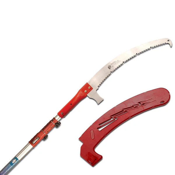 Barnel USA Z555P/Z555+S 6-15& Telescoping Pole Saw with 17x22 Curved Serrated Blade