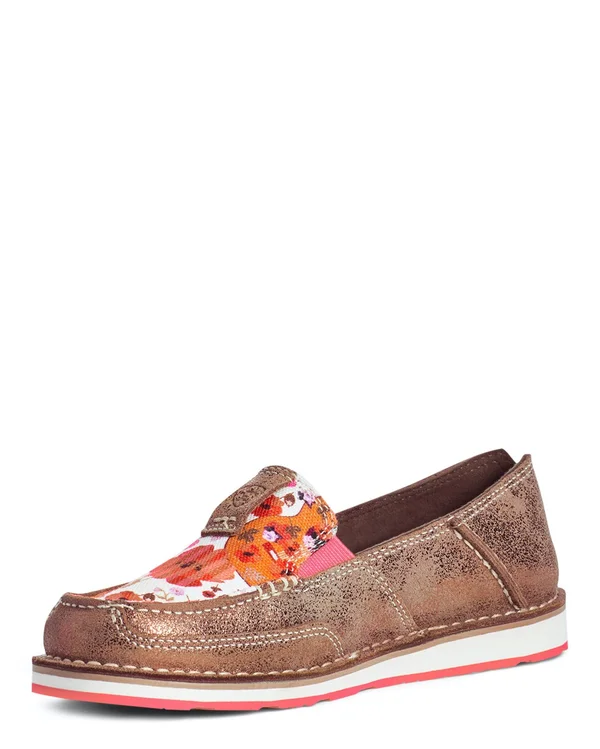 Ariat Cruiser Copper Metallic/ Floral Guitar 10035827 (Women's) 8