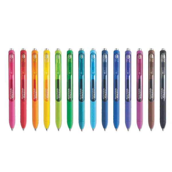 Paper Mate InkJoy Gel Retractable Pen Office Pack - Assorted Colors, 0.7mm, 36-Pack