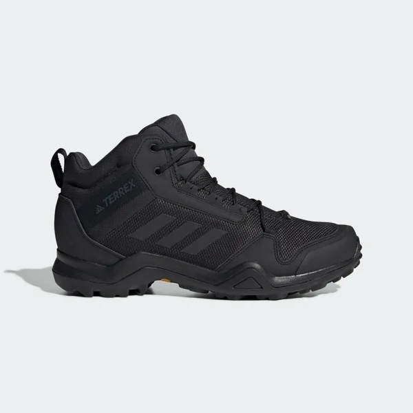 Adidas Men's Terrex AX3 Mid GTX Hiking Boot Black/Carbon 8.5