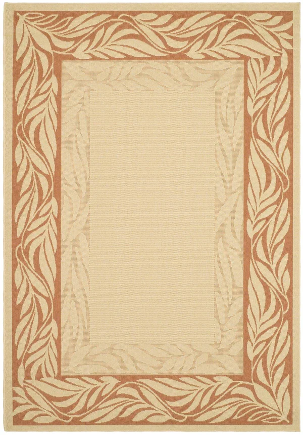 Safavieh Courtyard Area Rug CY1551 Natural - Terra, 6& 7x22 x 9& 6x22