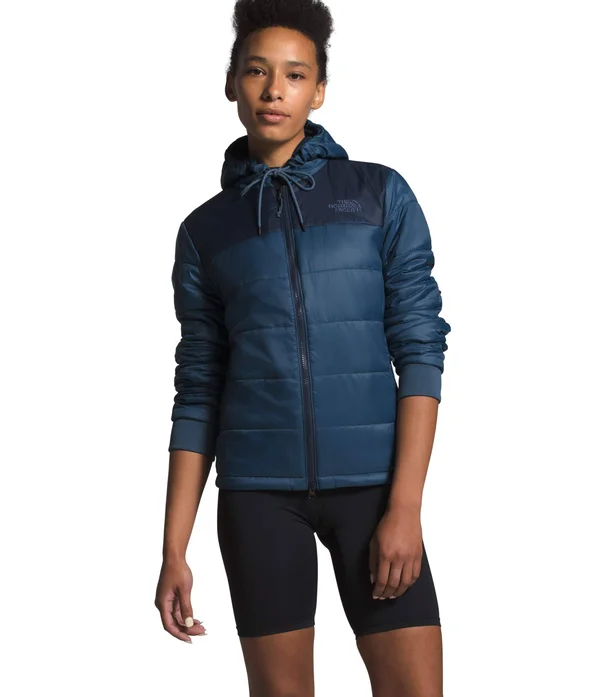 The North Face Women's Pardee Insulated Jacket - Small - Shady Blue, Urban Navy