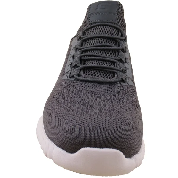 Skechers Men's Work Relaxed Fit Cessnock Slip Resistant Shoe, Charcoal
