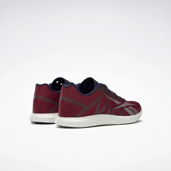 Reebok Floatride Run Fast Pro Running Shoes Mens Performance Sneakers 8.5 Merlot, Blue Cadet, White