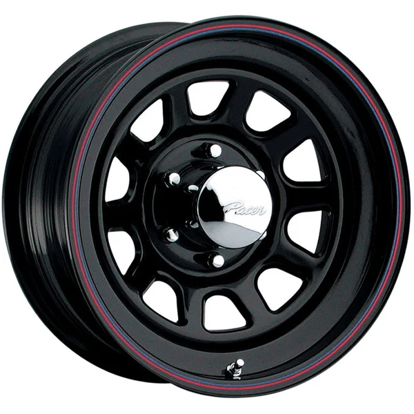 Pacer 342B Black Daytona Black Wheel 15x75x4.5 0mm Offset