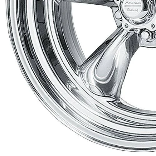 American Racing Torq THRUST II 15x6 5x120.65 Polished (-6 mm)