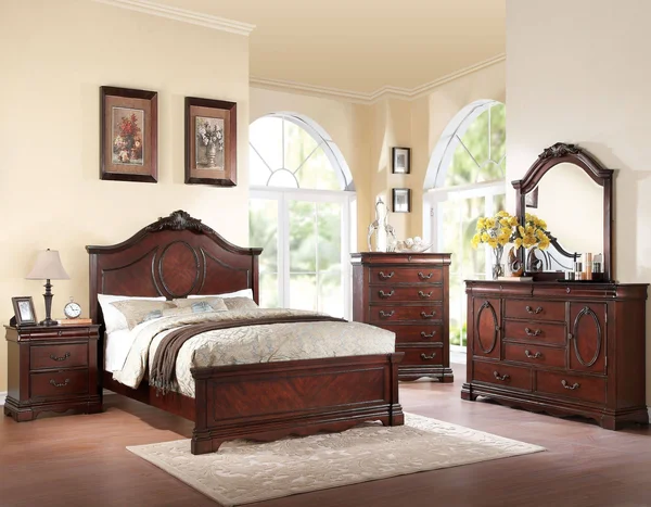 Acme Estrella Mirror Dark Cherry