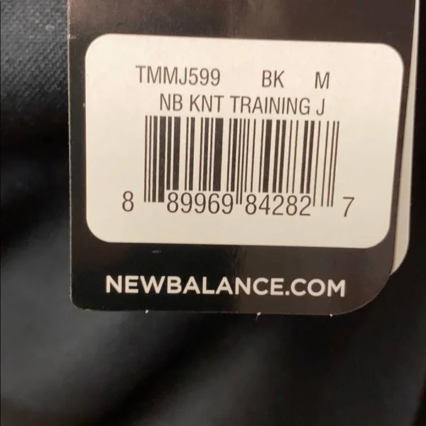 New Balance Team Knit Training Jacket - Black - M