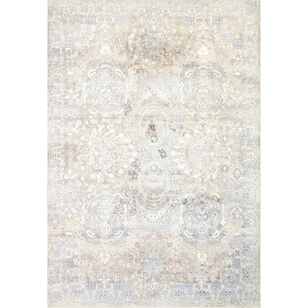 Dynamic Rugs Valley 7984-580 Blue Beige Area Rug Scatter 2&0x22 x 3&11x22