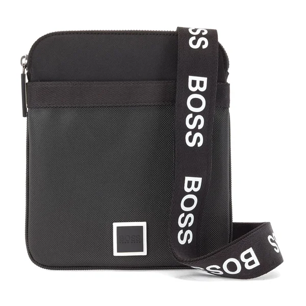 Hugo Boss Black Pixel Reporter Shoulder Bag Size: OSZ