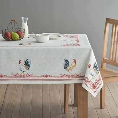 Campagne 100% Cotton Tablecloth Maison d& Hermine Size: 72x22 L x 54x22 W