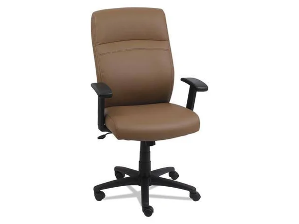 Alera High-Back Swivel-Tilt Chair - Taupe-Black