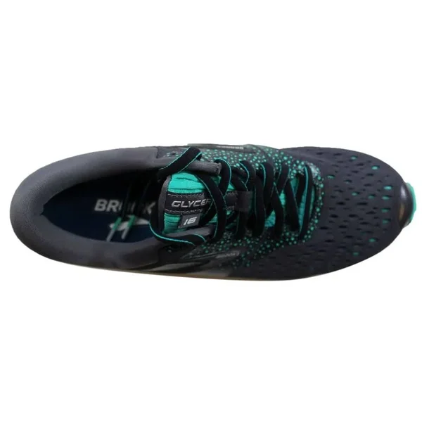 Brooks Women's Glycerin 16 - Ebony - Green - Black - 7 - D