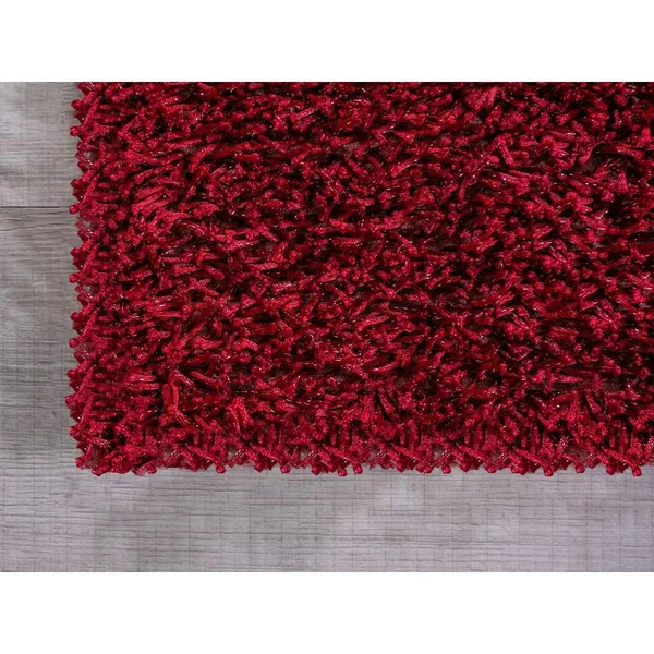 Global Furniture USA Camila Burgundy 8x10 Rug, Burgundy