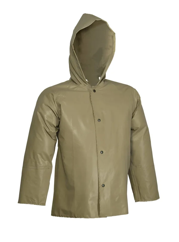 Tingley J12148 Flame Resistant Rain Jacket, tan, 5Xl