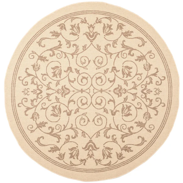 Safavieh Courtyard CY2098-3001 2&3x22 x 12&0x22 Runner Natural - Brown Area Rug