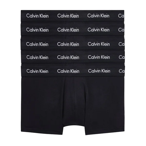 Calvin Klein Low Rise Trunk 5 Pack Mens Boxer Shorts
