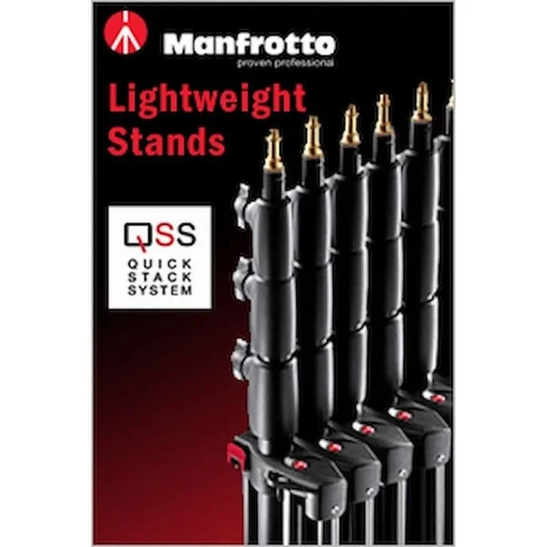Manfrotto 1052BAC Alu Air Cushioned Compact Stand - Black