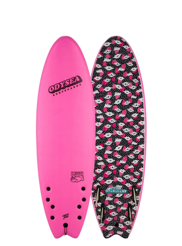 Catch Surf Odysea Skipper Quad 6&0 Soft Surfboard - Tyler Pro-1, 6&0