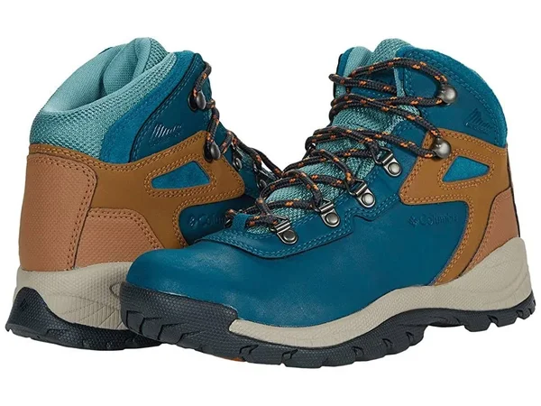 Columbia Women's Newton Ridge Plus - Deep Wave/Dusty Green, 5.5