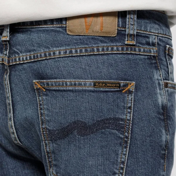 Nudie Jeans Blue Lean Dean Jeans