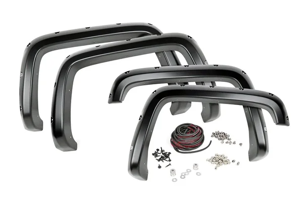 Rough Country F-C11512 Pocket Fender Flares w/ Rivets (6-foot Bed Models)