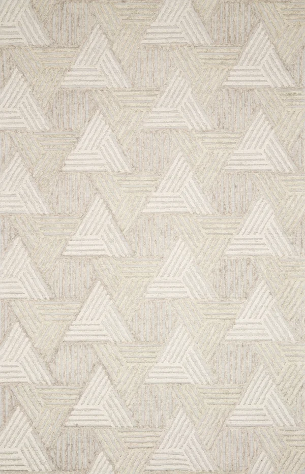 Loloi Ehren EHR-04 3&6x22 x 5&6x22 Oatmeal - Ivory Rug