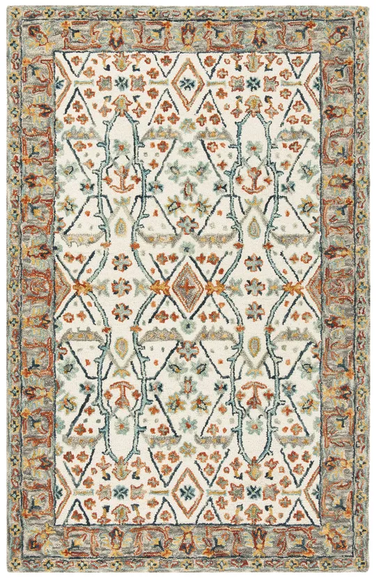 Safavieh Aspen APN308A Area Rug Ivory - Blue 2&3x22 x 7& Runner