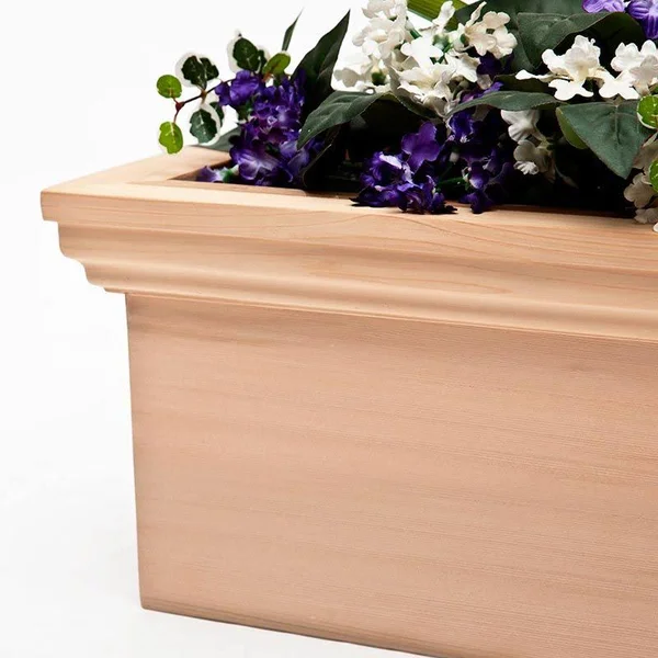 48in. Newport Cedar Window Box