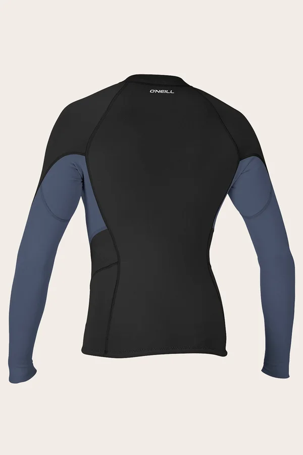 O&Neill Bahia Front-Zip 1mm Jacket - Women's Black/Mist/Black - 4