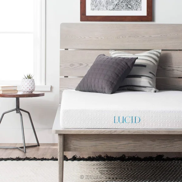 Lucid 5 inch Gel Memory Foam Mattress, California King