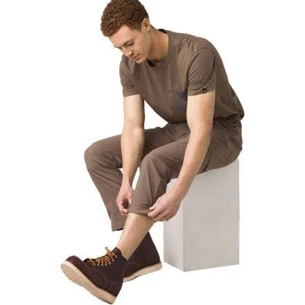 Prana Stretch Zion Straight - 38 - Mud - Men's Pants