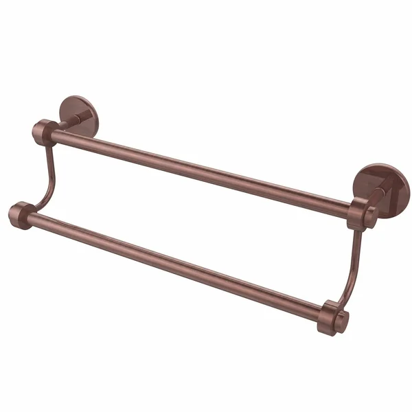 Allied Brass 18x22 Double Towel Bar Antique Copper
